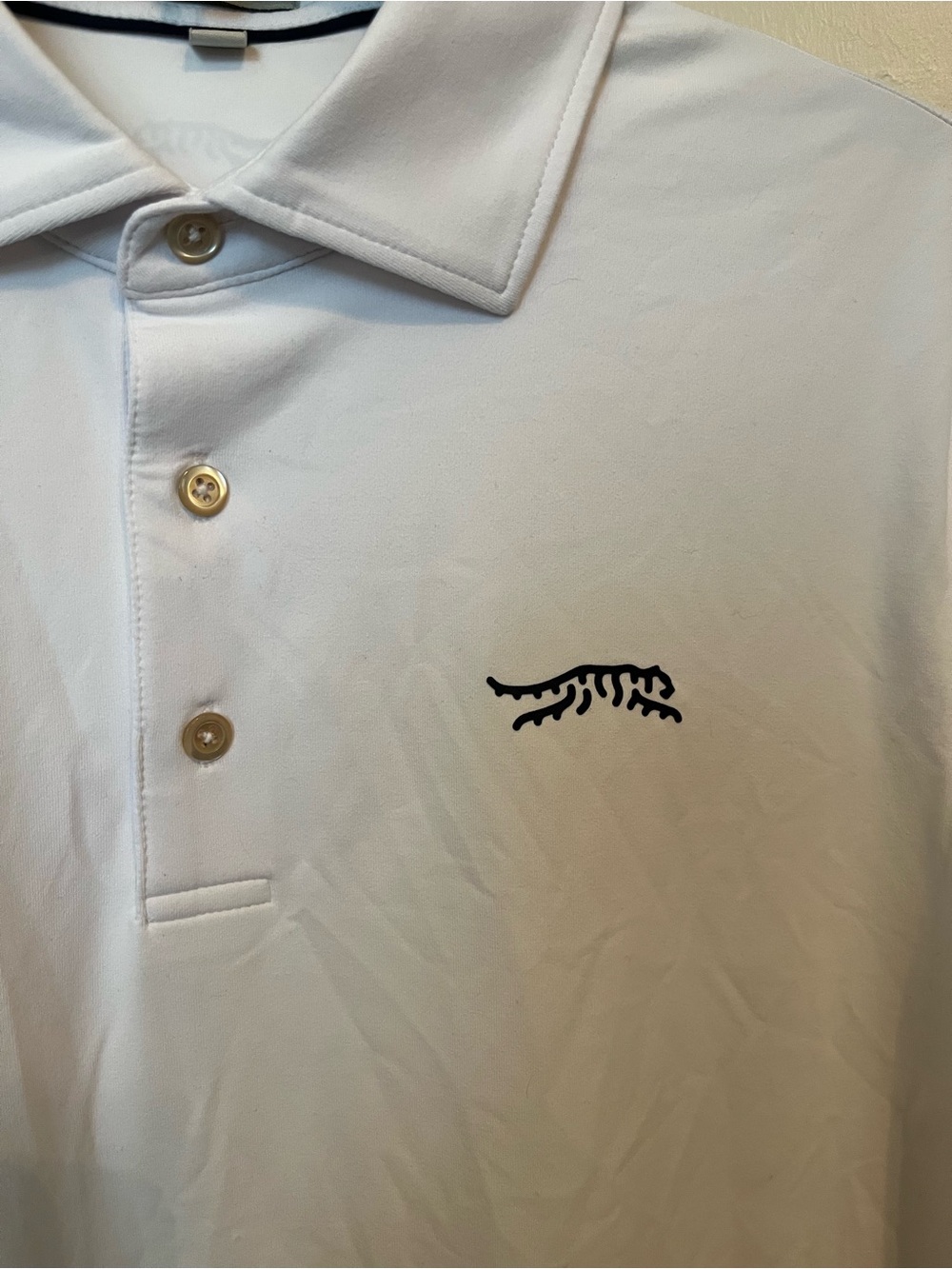 Sun Day Red Men’s Icon Polo in White Sz S Like New Performance Breathable Golf - Picture 6 of 12